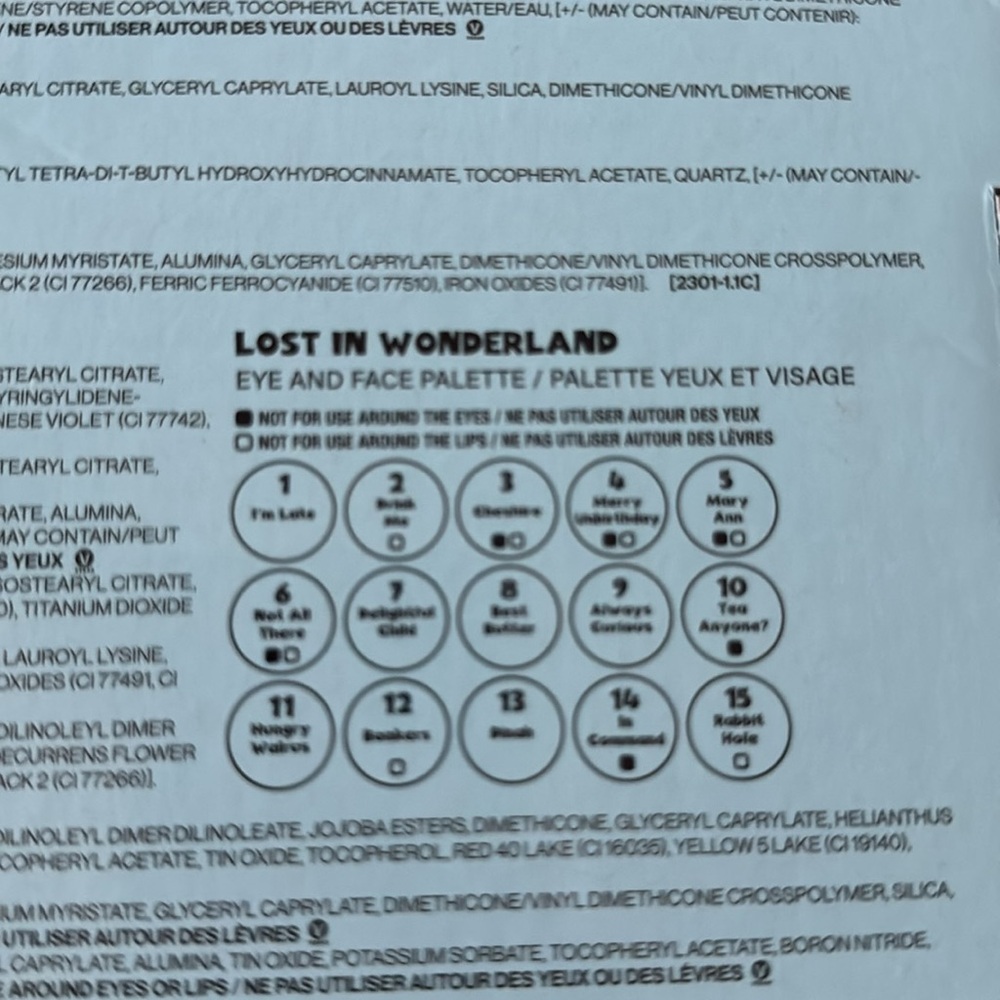 Wet n Wild Alice in Wonderland Makeup Collection - Picture 4 of 4